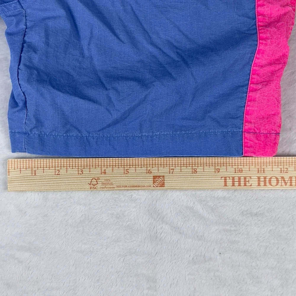Vineyard Vines Swim Trunks‎ Size Men's 32 Pink Blue Lined Pockets Drawstring